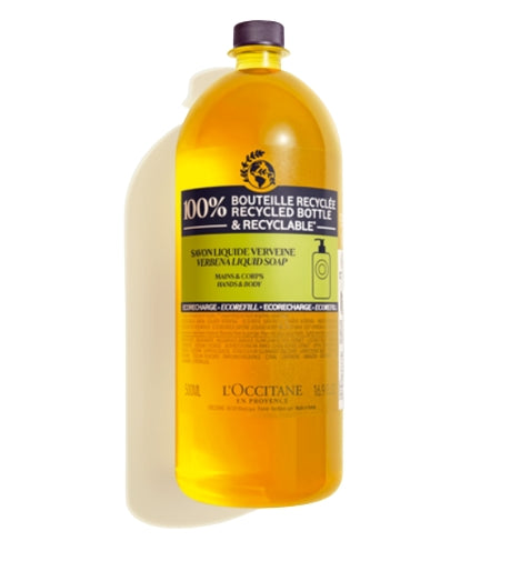 L'Occitane Eco-Ricarica Sapone Liquido Mani E Corpo Verbena e Karité 500 ml
