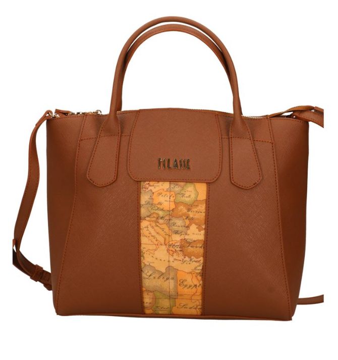 Alviero Martini 1A Classe Borsa A Mano C/Tracolla L LD25 9407 Col 0548 Chesnut