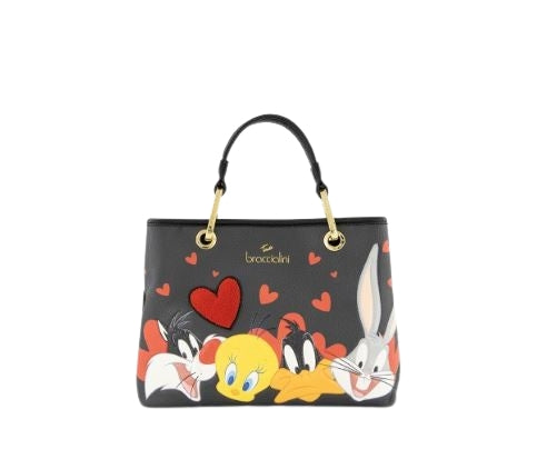 BRACCIALINI TUA Borsa a mano Tg. M  Looney Tunes Beth LT Allfriend