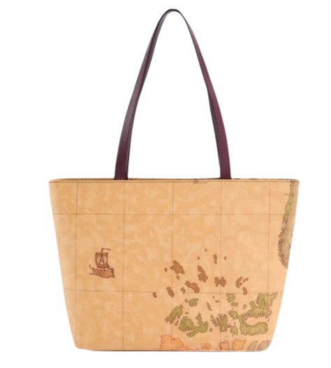 Alviero Martini 1A Classe Borsa A Mano C/Tracolla staccabile  L LG07 G654 Col. 0304 Burgundy