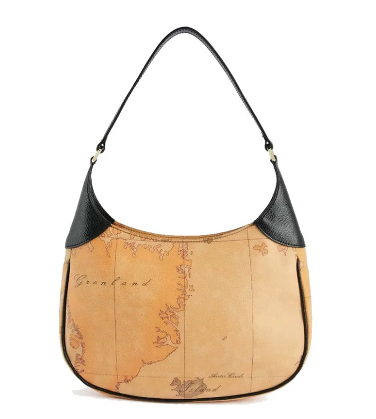 Alviero Martini 1A Classe Sottospalla Hobo Linea 3D LB04 G611 Col 0001 Nero