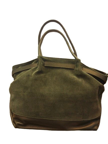 MBrc Borsa in pelle Linea Next G143 Verde