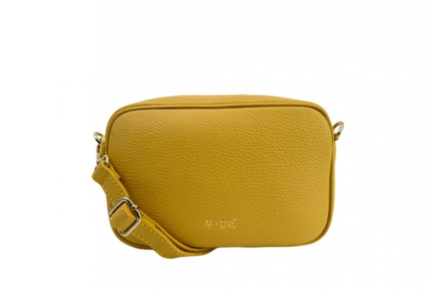 M BRC Borsa A Tracolla in Pelle Linea Obona L106 Crema