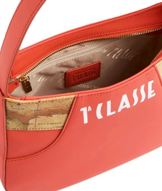 Alviero Martini 1A Classe Tracolla C/Patta Mirage Gommato LM LC67 9636 Col 0293 Rosso Corallo