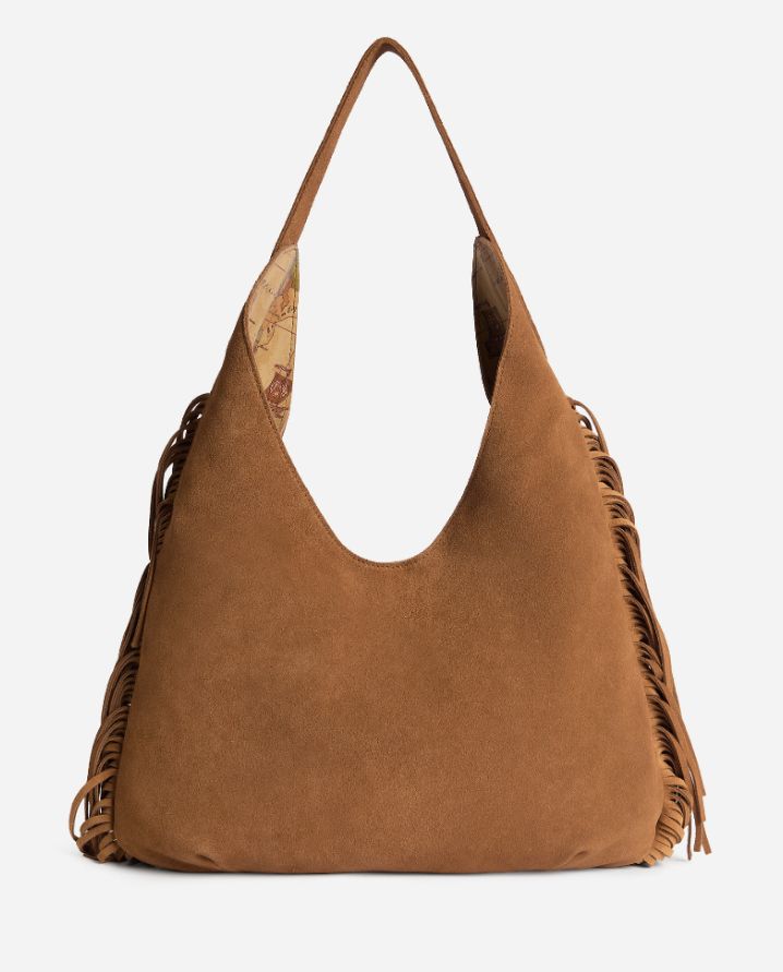 Alviero Martini 1A Classe Free Spirit Sottospalla Hobo LF58S646 Col 0947 Camoscio