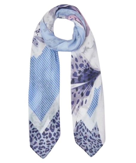 Liu Jo  Foulard   Maxi Orchidea Flower 2A6050 T2738 Col. 53932 Bright Blue