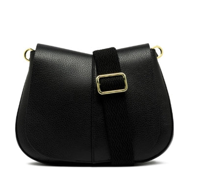 Gianni Chiarini Borsa in Pelle  HELENA ROUND BS 6037/COMM HELENA ROUND NERO
