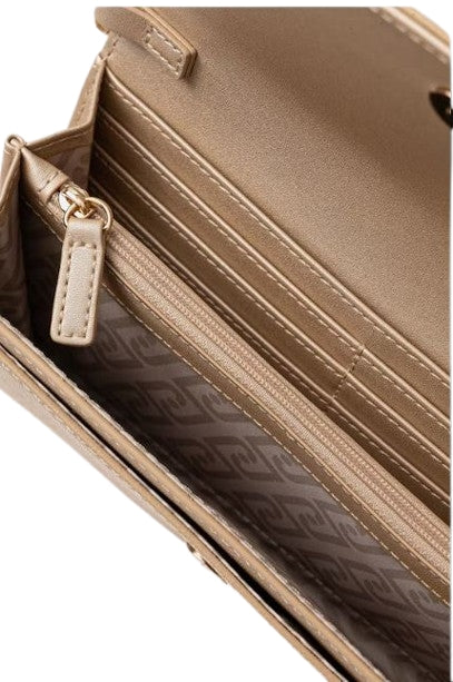 Liu Jo ECS XL Bifold Portafoglio Caliwen AA6191  ES029 Col. 90048 Light gold