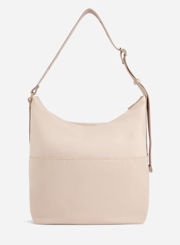 Alviero Martini Sottospalla Breeze Nylon Hobo L LE46 9762 Col.0928 Champagne