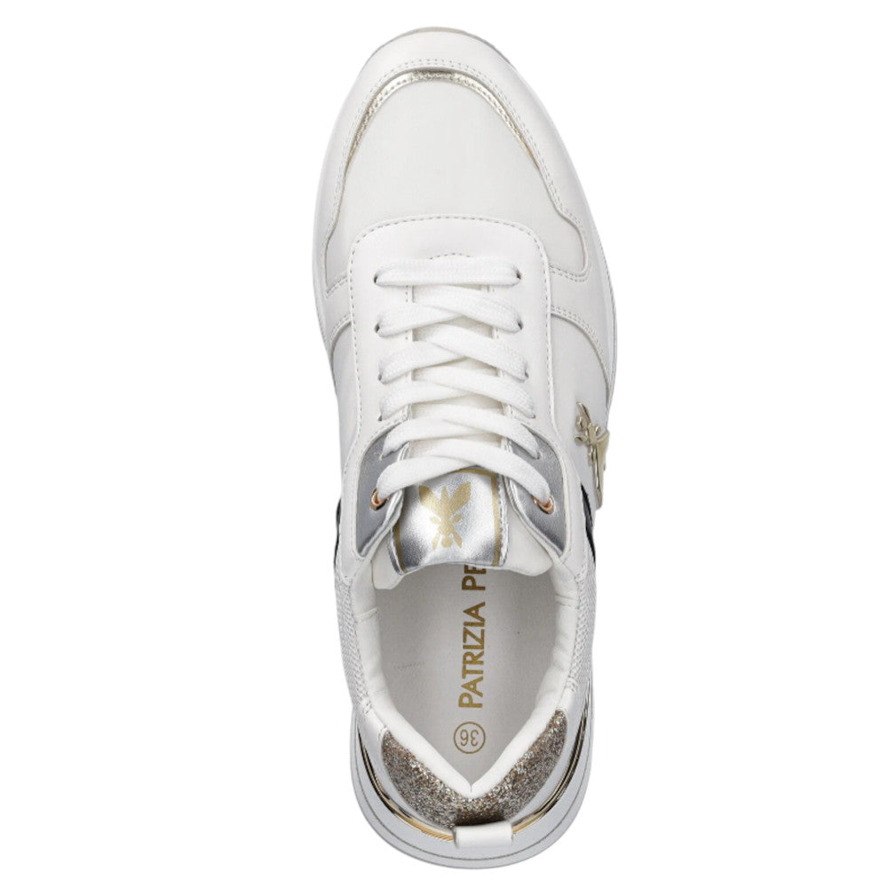 Patrizia Pepe Sneaker PPJ314.27 Bianco Platino