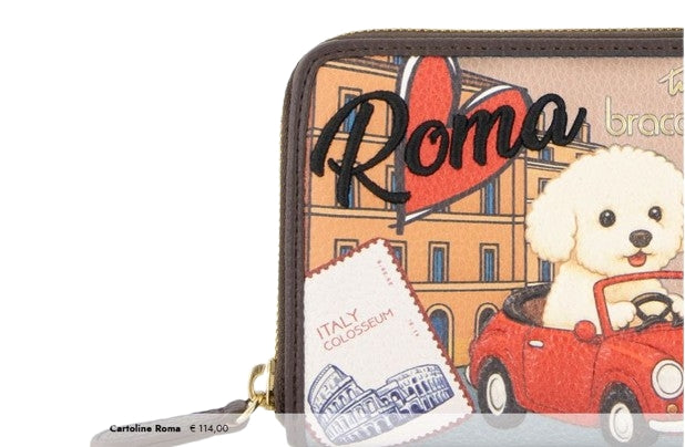 BRACCIALINI TUA PORTAFOGLIO CARTOLINE  ROMA B19169126