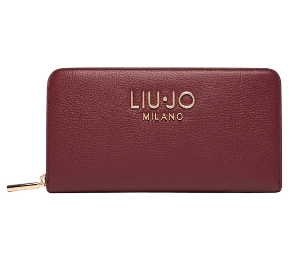 Liu Jo Portafoglio Caliwen XL ZIP AROUND AF5170 E0058 COL. 91726 Red Wine