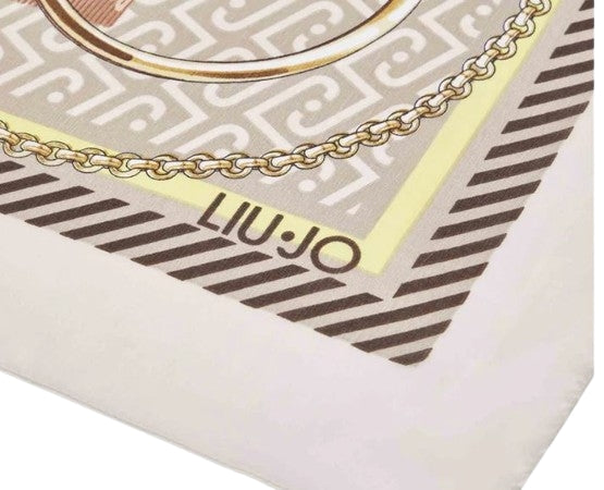 Liu Jo  Ecs  Foulard   nastr. Logo 2A6055 T2745 Col.0005 Naturale