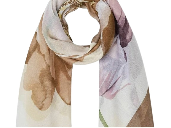 Liu Jo  ECS  Foulard  Maxi  Flower 2A6042 T2745 Col. X0757  White cream
