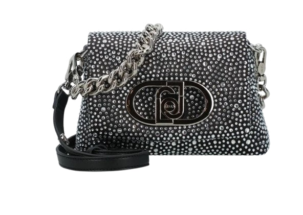 Liu Jo Borsa a Tracolla Crossbody Liu Jo  LaPuffy AA5269 T0374 Col 022222 Nero con strass