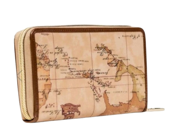 Alviero Martini 1A Classe Portafoglio Donna Ziparound L PO94  S578 Col.  0548 Chestnut