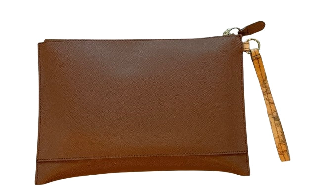 Alviero Martini 1A Classe Pochette Piatta C/ Polsiera PN07 9407 Col 0548 Chesnut