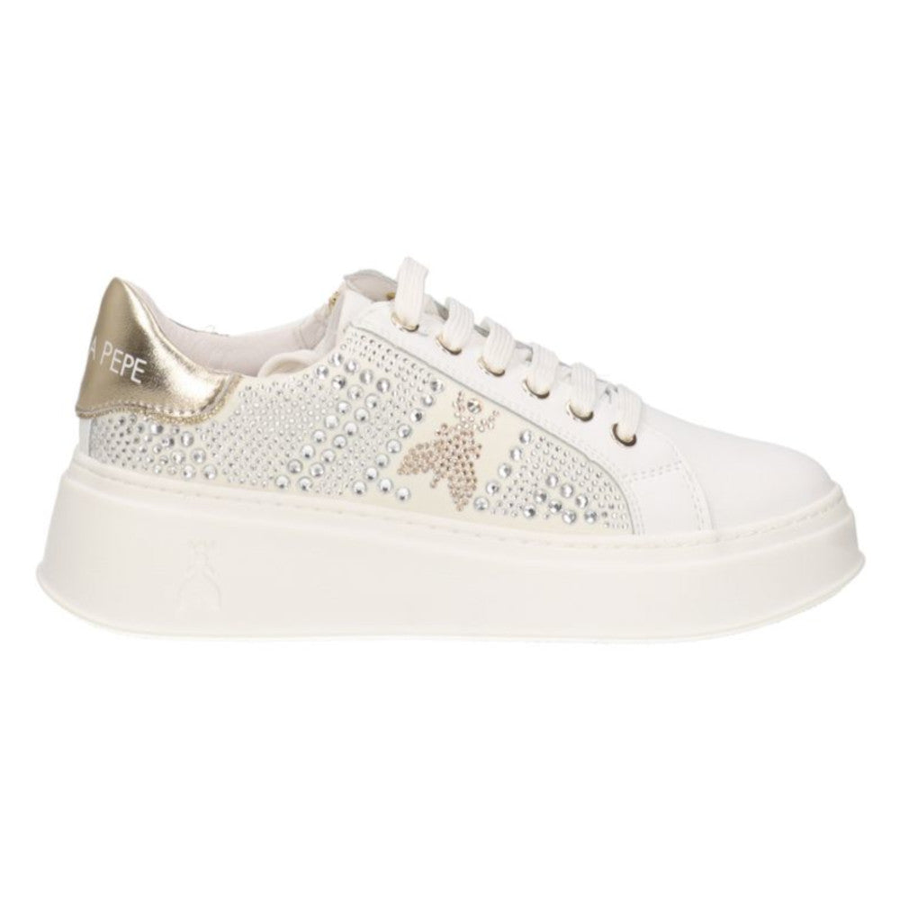 Patrizia Pepe Sneaker PPJ304.27 Vitello Bianco