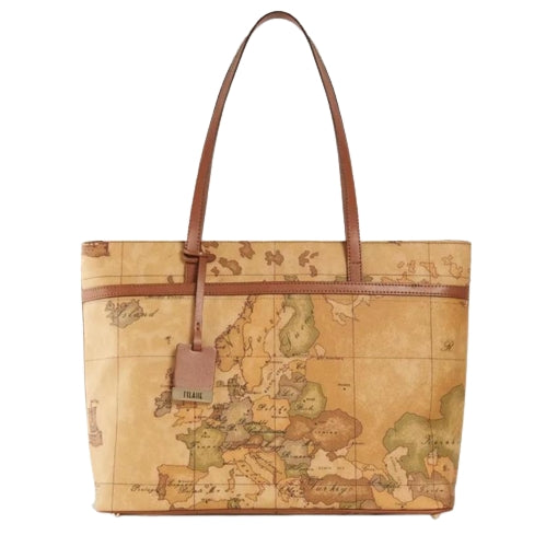 Alviero Martini 1A Classe Shopping Con Tasca CE018 6000 Geo Classic