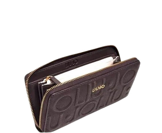 Liu Jo Portafoglio  Caliwen  Zip Around AF6170 E1139 Col. 91419 Deep brown