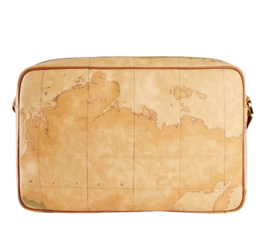 Alviero Martini Borsa a Tracolla Messenger Geo Classic BV G315 6000 Col 0010 Natural