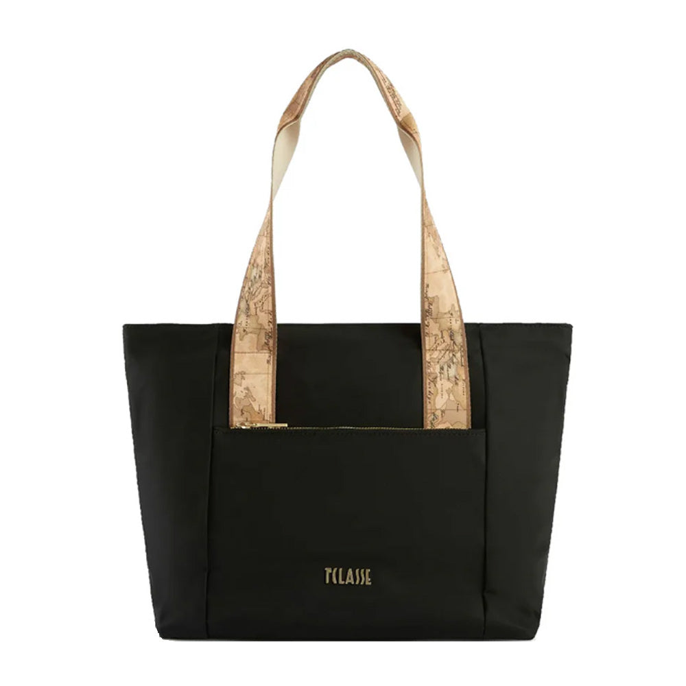 Alviero Martini 1A Classe Shopper Grande linea Ocean Nylon L GZ65 9762 Col 0001 Nero