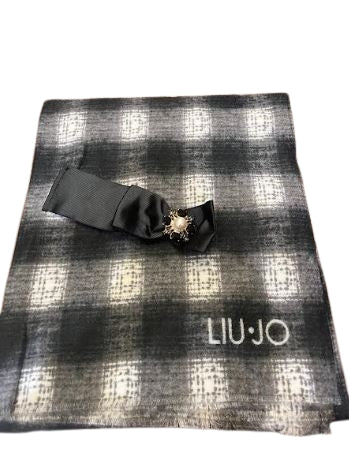 Liu Jo  Stola Stampata   con spilla 2F5047 T0300 Col. B3435 Check Black