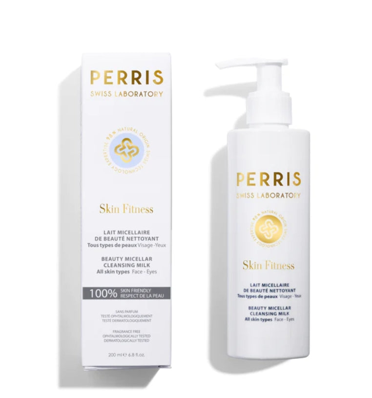 Perris Swiss Laboratory Lait Micellaire Nettoyant 200Ml Latte Detergente Micellare