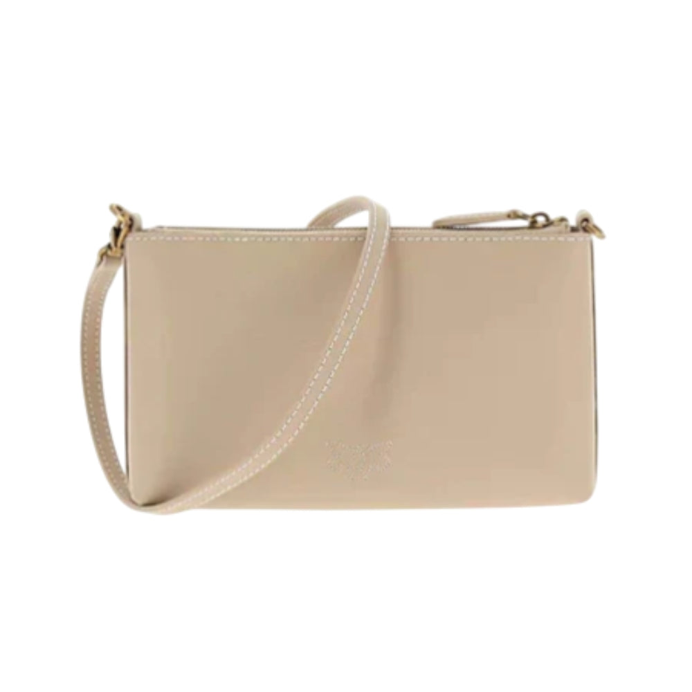 Pinko Flat Horizontal Mini  Beige