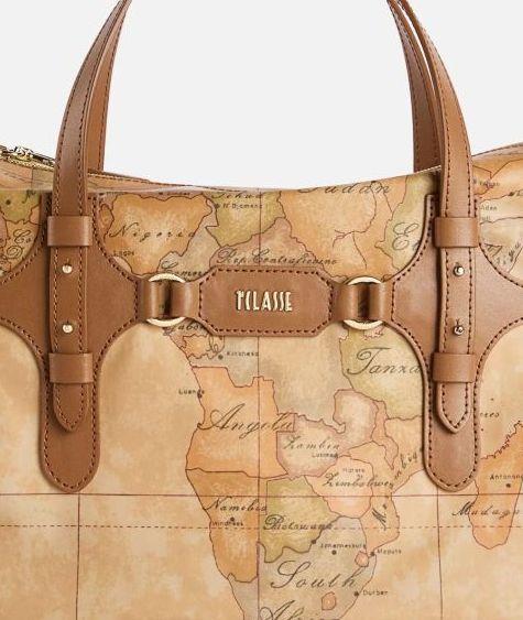 Alviero Martini 1A Classe Soft Fusion Borsa A Mano C/Tracolla Staccabile  LB96 S578 Col 0970 Tobacco