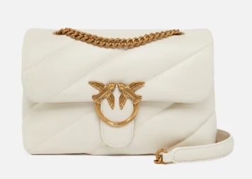 Pinko Love Puff  Classic  Pelle  White