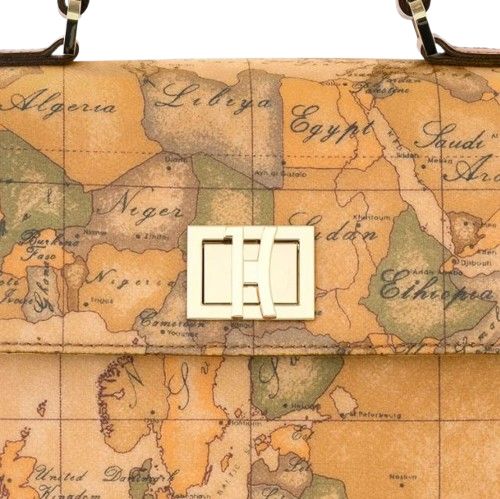 Alviero Martini 1A ClasseBorsa amano con patta C E064 6000 Col 0010 Natural