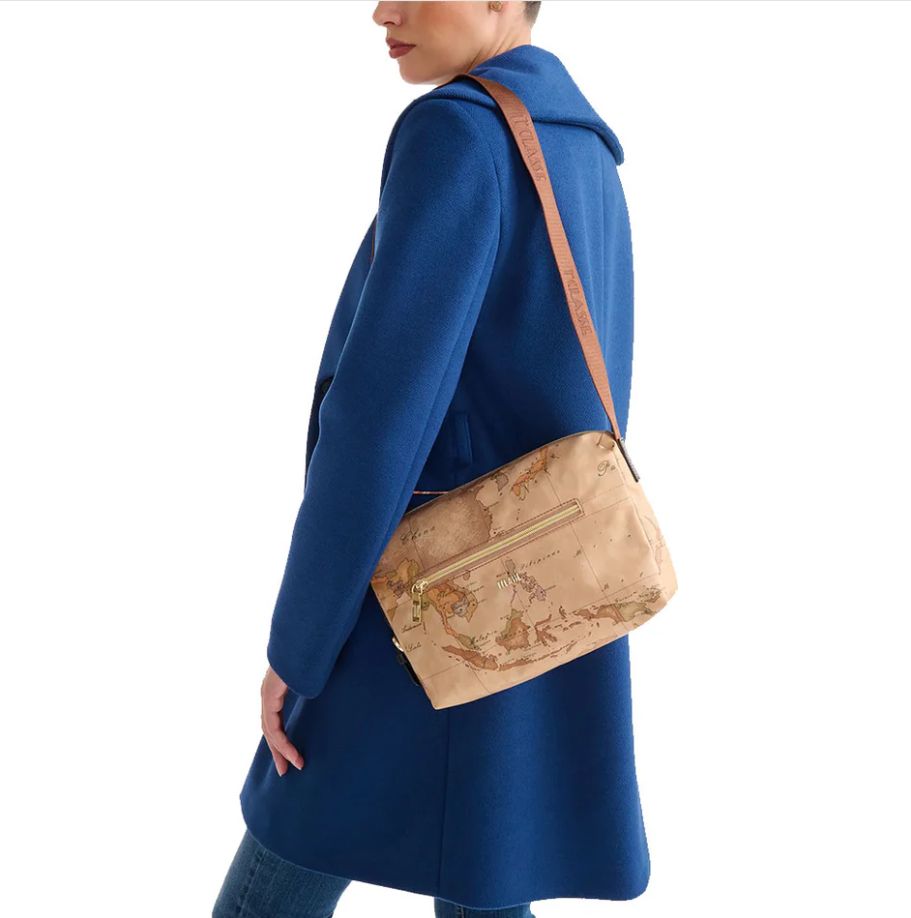 Alviero Martini 1A Classe Borsa con Tracolla Highland Soft LLD38 S578 Geo Classic/Black