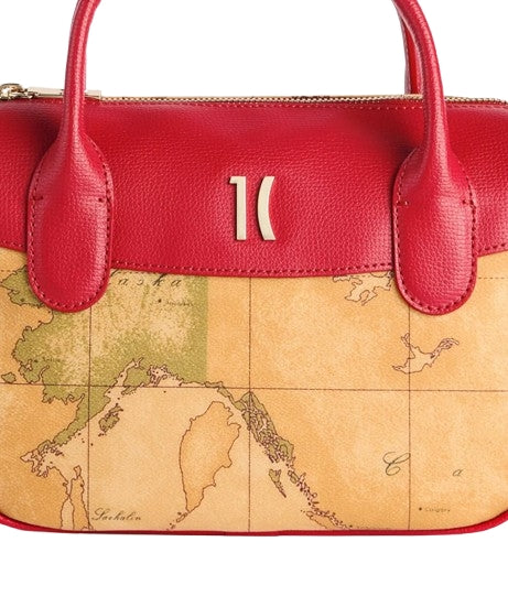 Alviero Martini 1A Classe Heritage Geo Bauletto C/Tracolla Staccabile LC16 G616 Hibiscus
