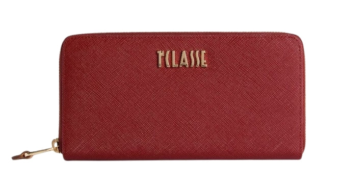 Alviero Martini 1A Classe Portafoglio Donna Ziparound L PM75 9407 Col 0313 Maple Red