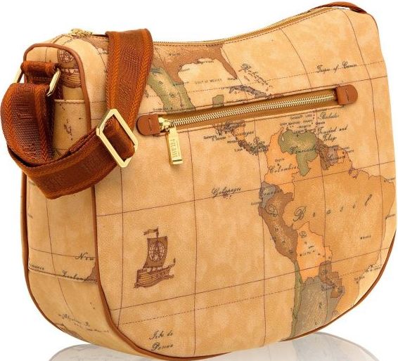 Borsa A Tracolla Mezzaluna Geo Classic Alviero Martini CD064 6000