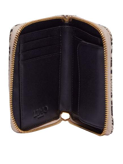 Liu Jo Portafoglio M Zip Around Achala AF3128 E0026 Pitone Roccia