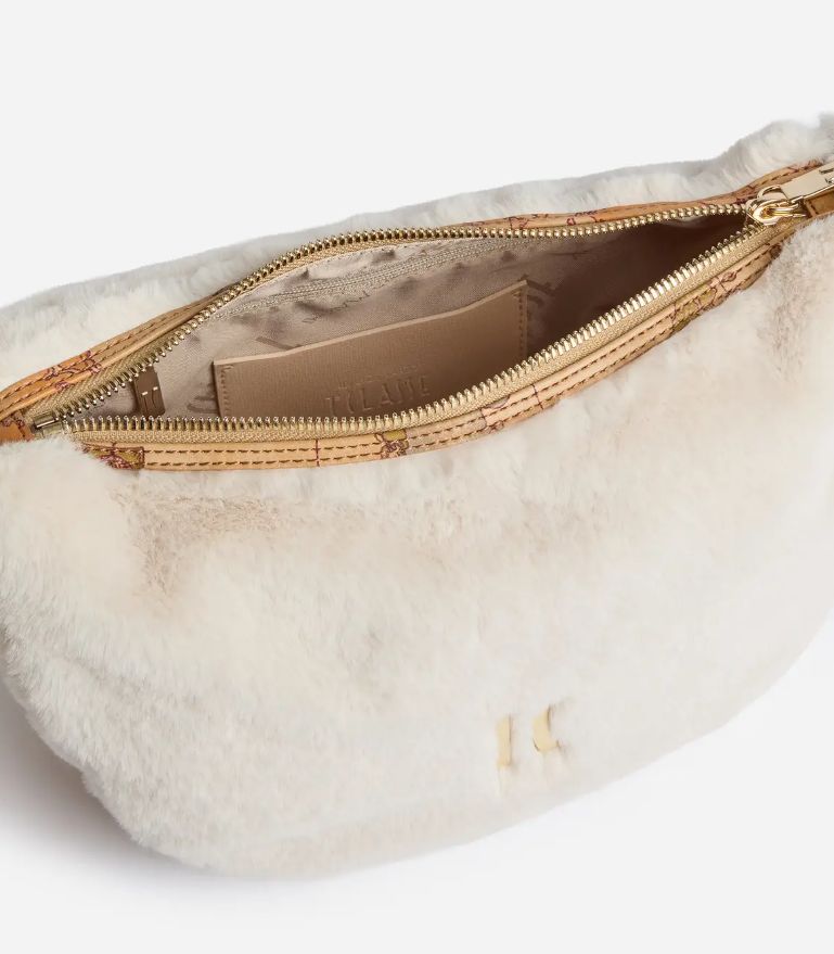 Alviero Martini 1A Classe Borsa Tracolla Mezzaluna LM LE30 9917 Col 0935 Beige Chiaro