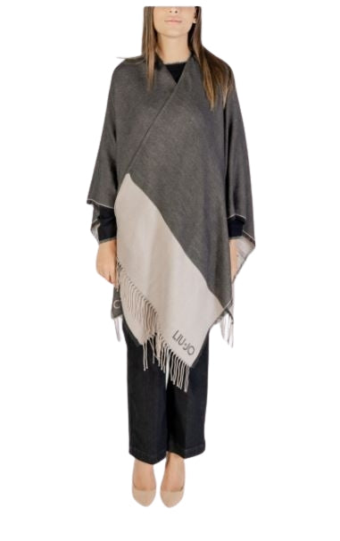 Liu Jo Poncho  Oval  Monogram  2F5031 T0300 Col.22222 Nero