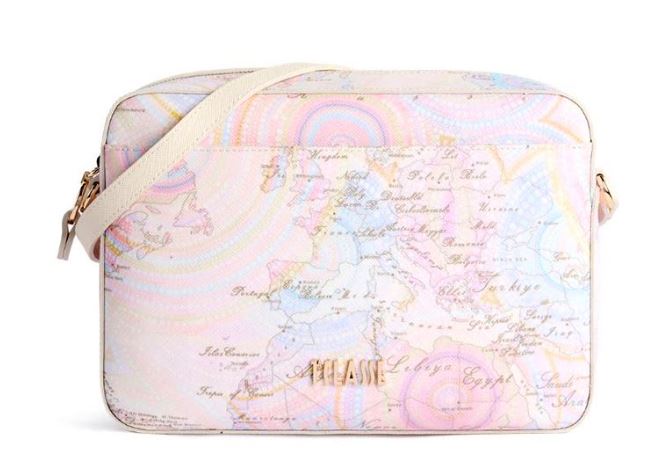 Alviero Martini 1A Classe Tracolla Reporter Geo Dots Art L LE72 9922 Col 0028 Multicolor