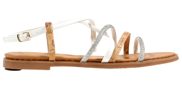 Alviero Martini 1A Classe Sandalo  Z 1361 662A White