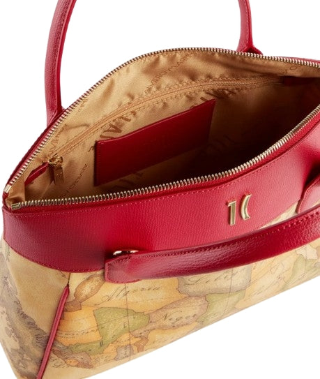 Alviero Martini 1A Classe Heritage Geo Bauletto C/Tracolla Staccabile LC14 G616  Hibisco