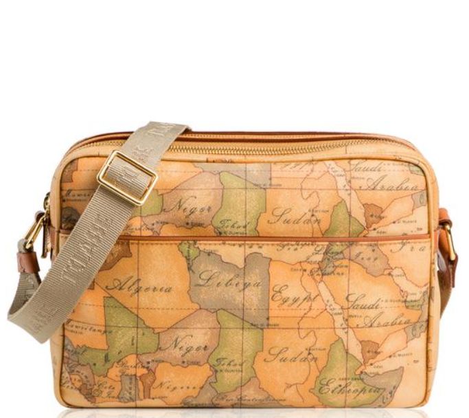 Borsa Messenger Geo Classic Media Con Zip Alviero Martini CD063 6000