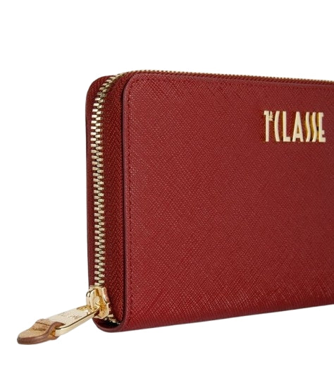 Alviero Martini 1A Classe Portafoglio Donna Ziparound L PM75 9407 Col 0313 Maple Red