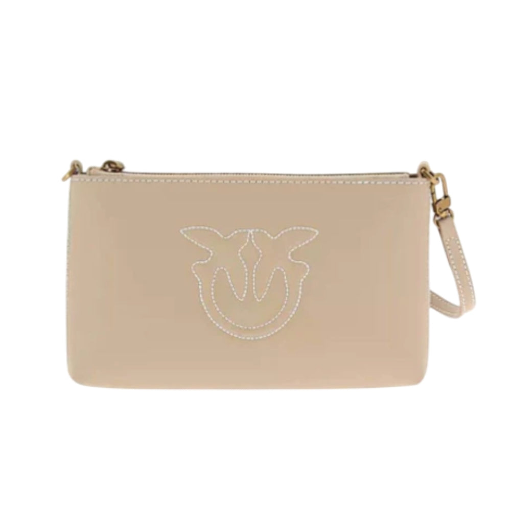 Pinko Flat Horizontal Mini  Beige