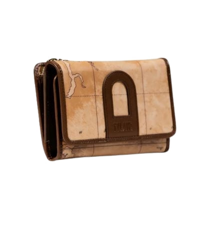 Alviero Martini 1A Classe Portafoglio Donna  Piccolo  Bifolder  L PO96 S 578  Col. 0548 Chestnut