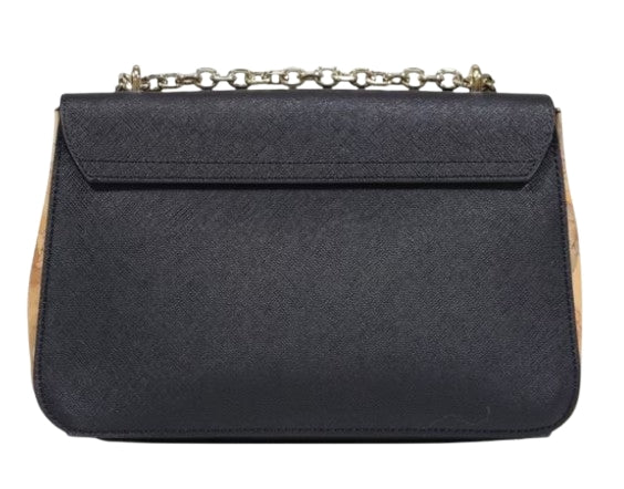 Alviero Martini 1a Classe Tracollina  con catena  Geo Classic L LF02 T407 Col. 0001  Black