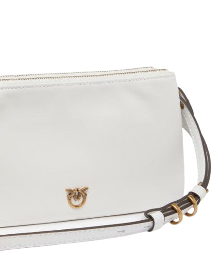 Pinko  Borsa a tracolla  Triplet  Mini  White