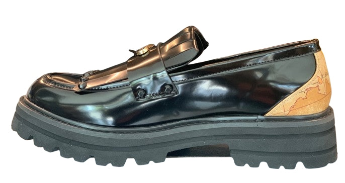 Alviero Martini Mocassino In Pelle Z 0924 499B Col 0001 Nero