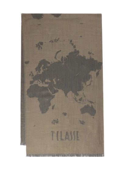 Alviero Martini 1A Classe Sciarpa Geo Pieno 50x180 K S563 1747 Col. 0609 Moss Green